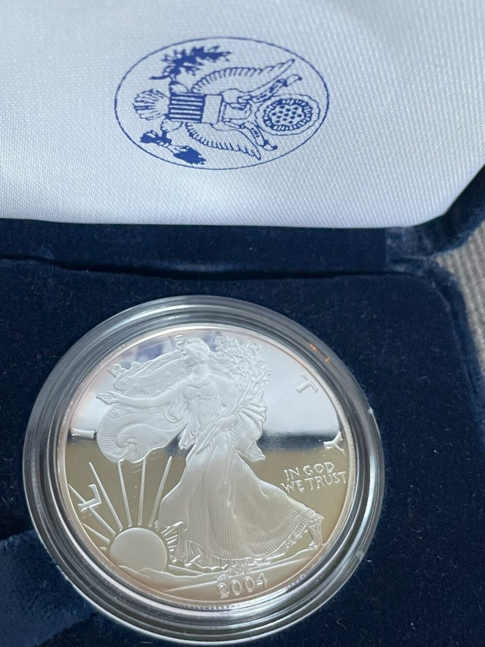 2004 American Silver Eagle Proof Coin